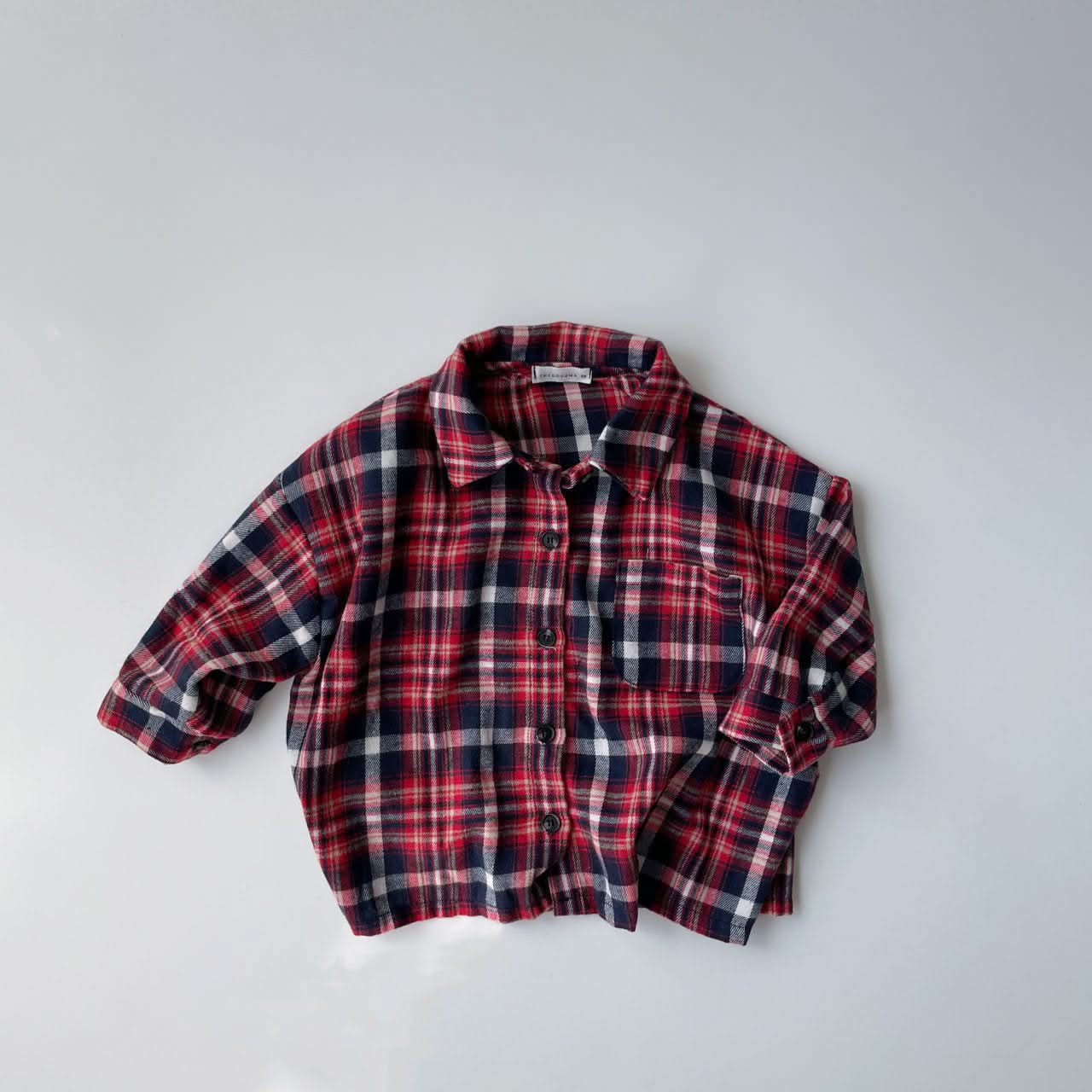 Toddler Long Sleeve Flannel Shirt (1 - 6y) - 2Colors kids outfit