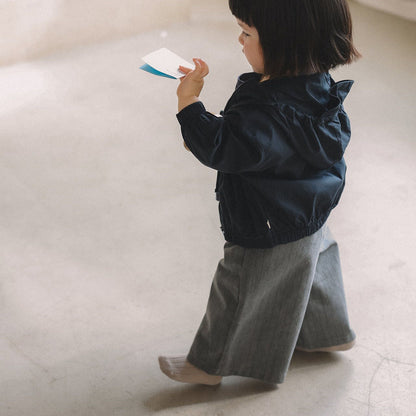 Toddler Mel F26 Stripe Pigment Dyed Wide Leg Pants (1-8y) - 2 Colors kids outfit