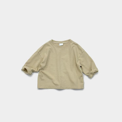 Toddler Mel S25 Long Sleeve Basic Tee (1 - 9y) - 4 Colors kids outfit