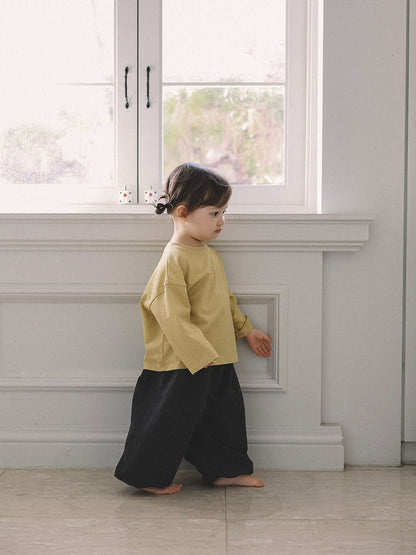 Toddler Mel S25 Relaxed Jogger Pants (1 - 7y) - 2 Colors kids outfit