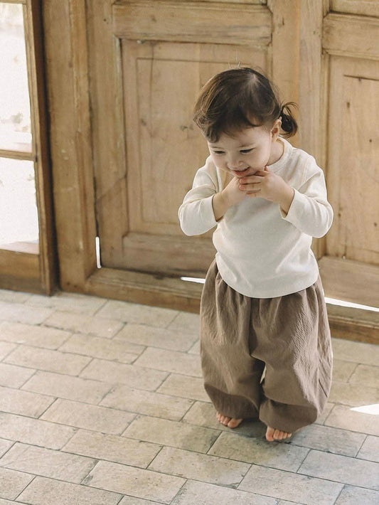 Toddler Mel S25 Relaxed Jogger Pants (1 - 7y) - 2 Colors kids outfit
