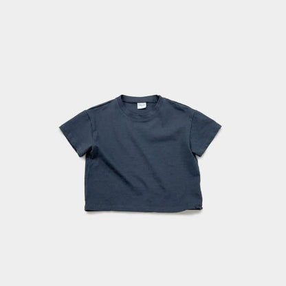 Toddler Mel S25 Short Sleeve Basic Tee (1 - 9y) - 3 Colors kids outfit