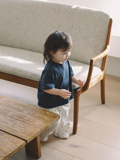Toddler Mel S25 Short Sleeve Basic Tee (1 - 9y) - 3 Colors kids outfit