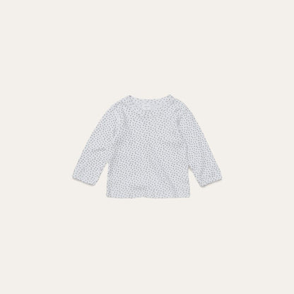 Toddler Mel SP26 Floral Pointelle Long Sleeve Tee (1 - 8y) - 3 Colors - AT NOON STORE