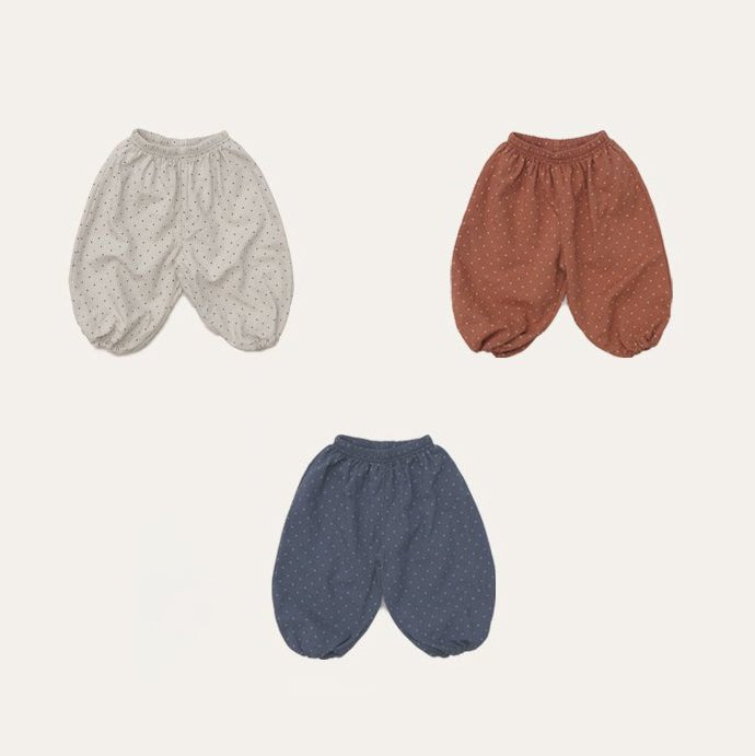 Toddler Mel SP26 Polka Dot Jogger Pants (1 - 8y) - 3 Colors - AT NOON STORE