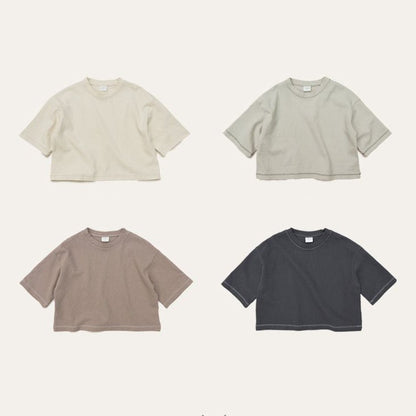 Toddler Mel SP26 Relaxed Fit Bracelet - Sleeve Tee (1 - 8y) - 4 Colors - AT NOON STORE