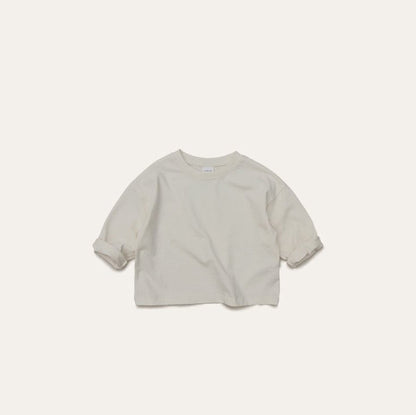 Toddler Mel SP26 Relaxed Fit Long Sleeve Tee (1 - 8y) - 6 Colors - AT NOON STORE