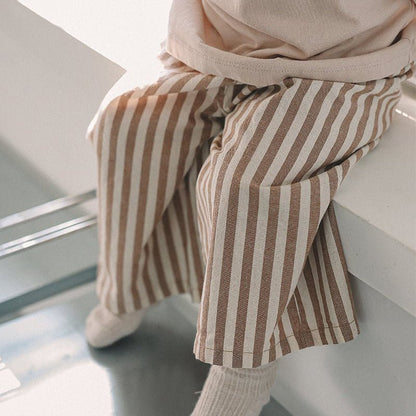 Toddler Mel SP26 Stripe Wide Pull - On Pants (1 - 8y) - 2 Colors - AT NOON STORE