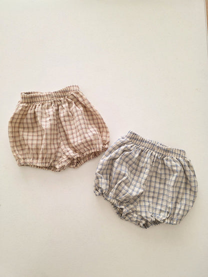 Toddler Mel SS26 Plaid Bloomer Shorts (1 - 4y) - 2 Colors kids outfit