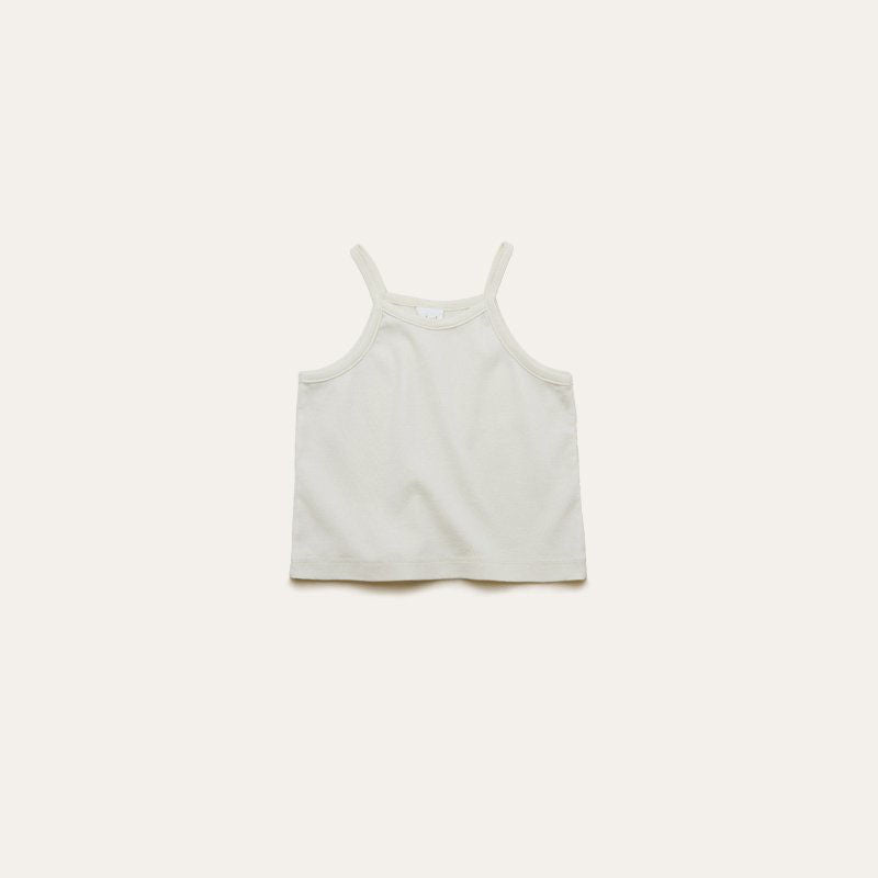 Toddler Mel SS26 Ribbed Noodle Strap Tank Top (1 - 8y) - 4 Colors kids outfit