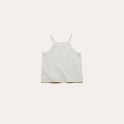 Toddler Mel SS26 Ribbed Noodle Strap Tank Top (1 - 8y) - 4 Colors kids outfit