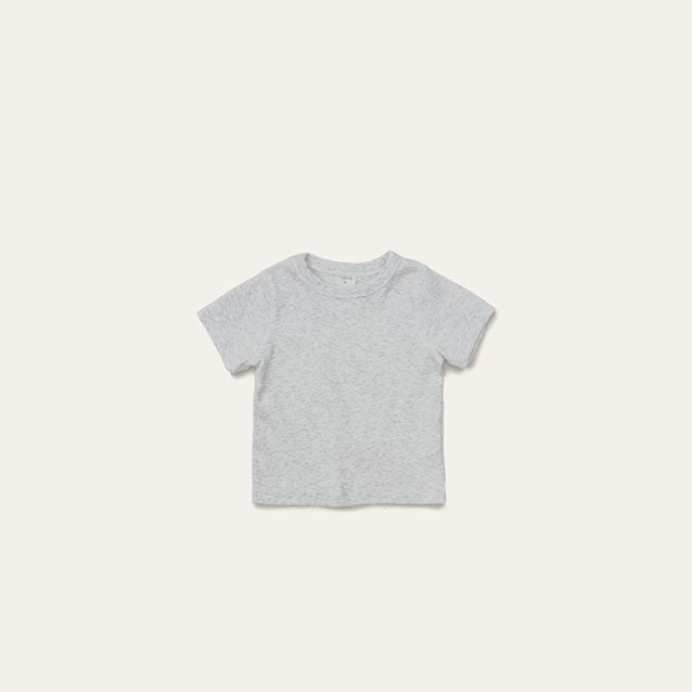 Toddler Mel SS26 Ribbed Short Sleeve Top (1 - 8y) - 3 Colors kids outfit