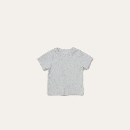 Toddler Mel SS26 Ribbed Short Sleeve Top (1 - 8y) - 3 Colors kids outfit