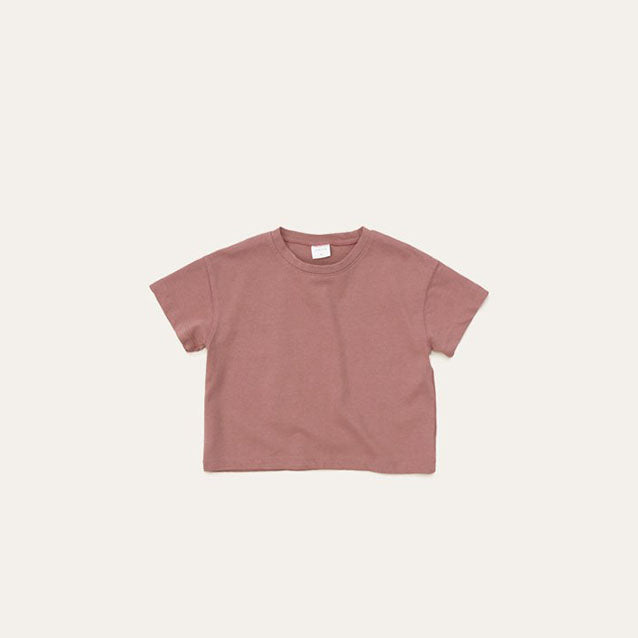 Toddler Mel SS26 Summer Loose Fit Short Sleeve Top (1 - 8y) - 4 Colors kids outfit