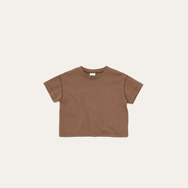 Toddler Mel SS26 Summer Loose Fit Short Sleeve Top (1 - 8y) - 4 Colors kids outfit