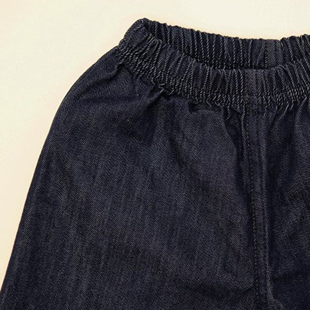 Toddler Mel SS26 Wide Leg Denim Pants (1 - 8y) - Denim kids outfit