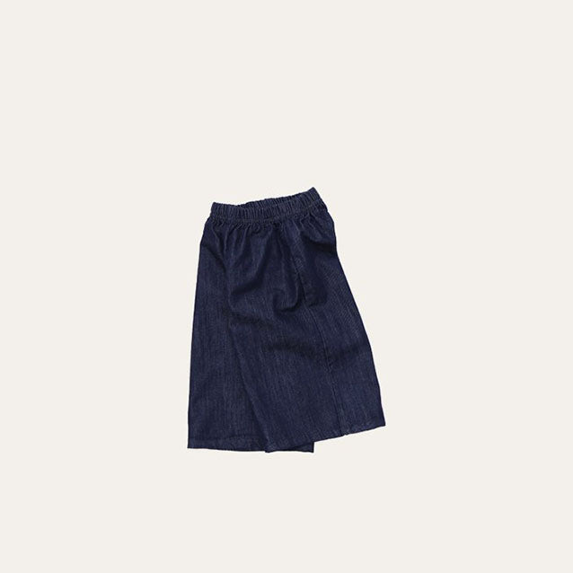 Toddler Mel SS26 Wide Leg Denim Pants (1 - 8y) - Denim kids outfit