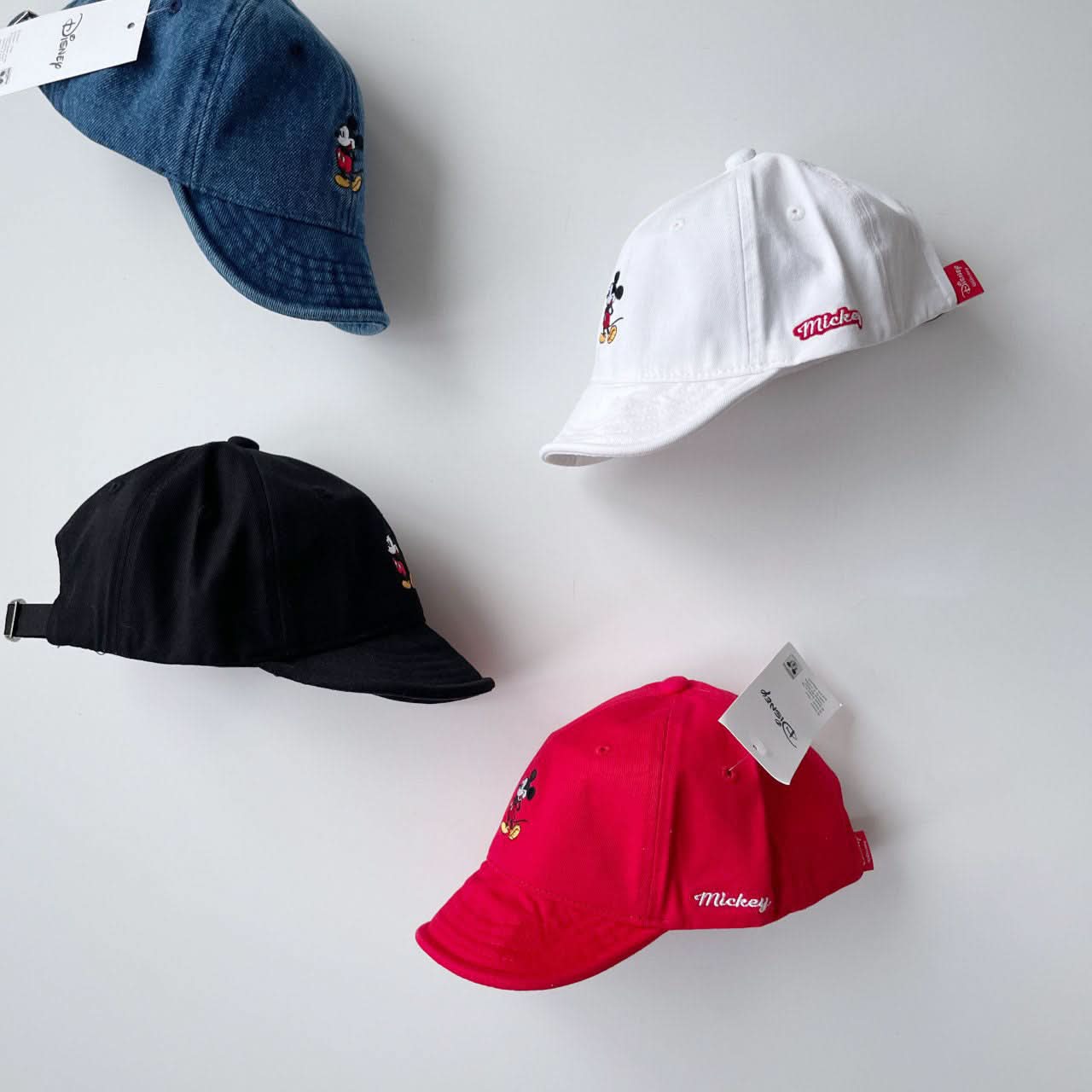 Toddler Mickey Mouse Soft Brim Cap (1 - 3y) - 7 Colors kids outfit