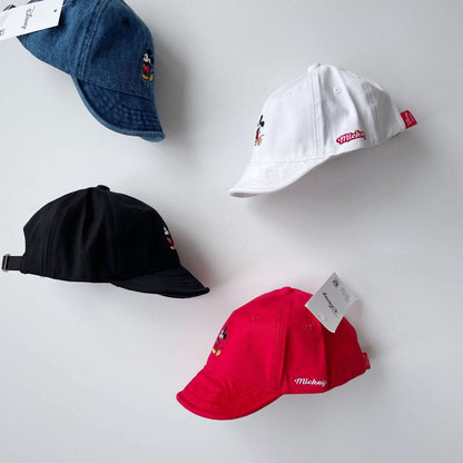 Toddler Mickey Mouse Soft Brim Cap (1 - 3y) - 7 Colors kids outfit