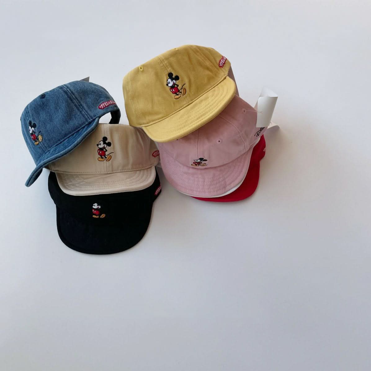 Toddler Mickey Mouse Soft Brim Cap (1 - 3y) - 7 Colors kids outfit