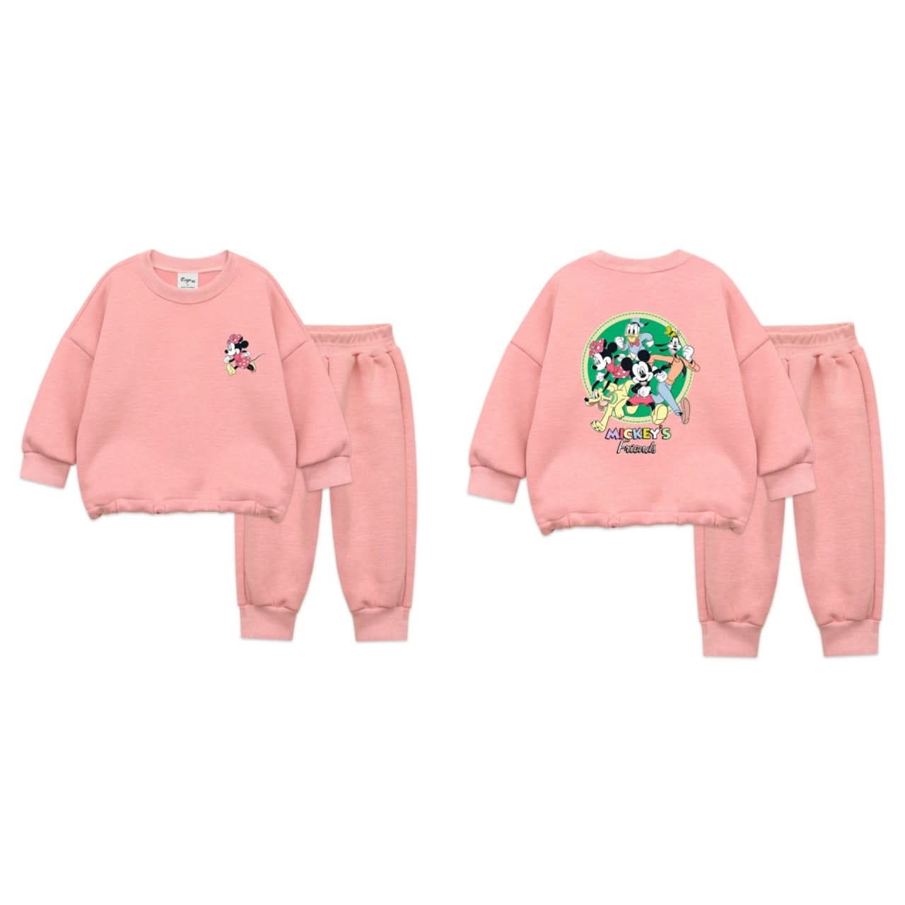 Toddler Mickey's Friends Drawstring Sweatshirt and Jogger Pants Set (2 - 7y) - 3 Colors kids outfit