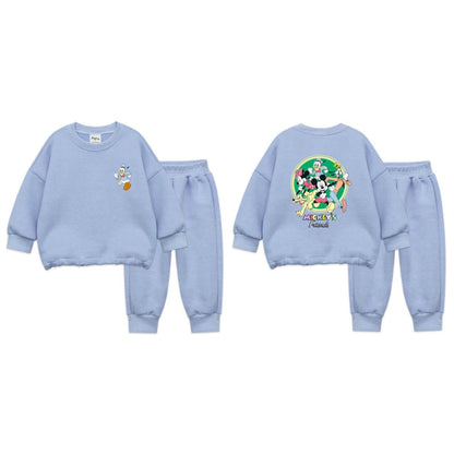 Toddler Mickey's Friends Drawstring Sweatshirt and Jogger Pants Set (2 - 7y) - 3 Colors kids outfit