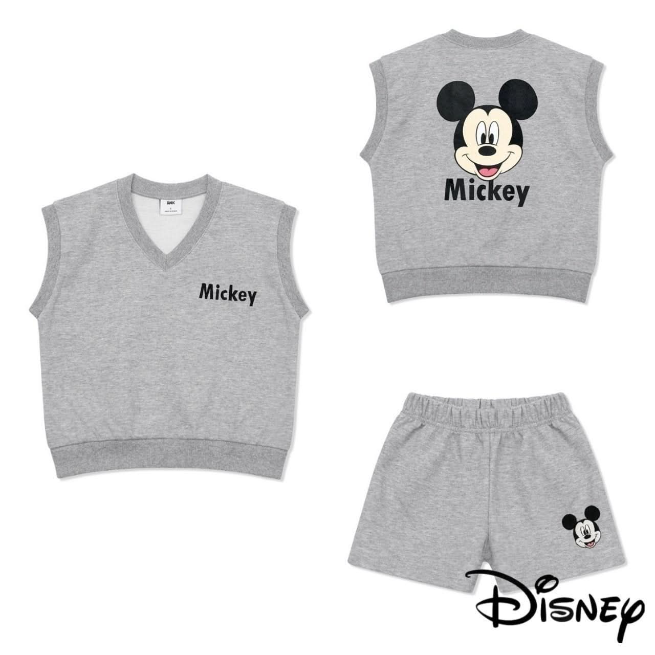Toddler Mickey's Friends Vest and Shorts Set (2 - 7y) - 4 Colors kids outfit