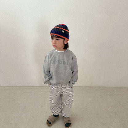 Toddler Multi Stripe Beanie (2-10y) - 2 Colors kids outfit