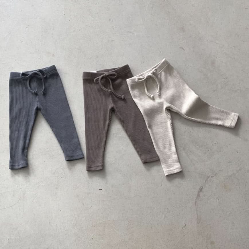 Toddler Nunu RIb - Knit Leggings (1 - 6y) - 3 Colors kids outfit