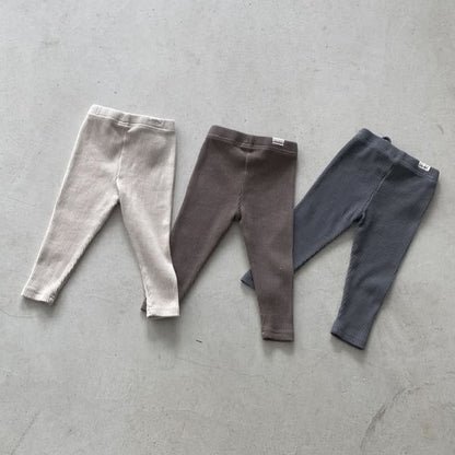 Toddler Nunu RIb - Knit Leggings (1 - 6y) - 3 Colors kids outfit