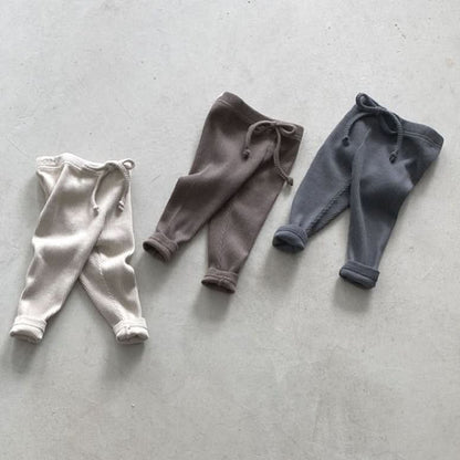 Toddler Nunu RIb - Knit Leggings (1 - 6y) - 3 Colors kids outfit