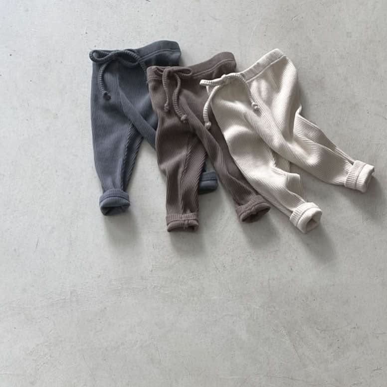 Toddler Nunu RIb - Knit Leggings (1 - 6y) - 3 Colors kids outfit