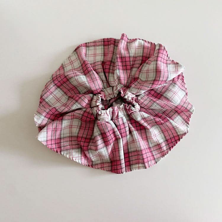 Toddler Plaid Skirt Shorts (1 - 7y) - Pink kids outfit