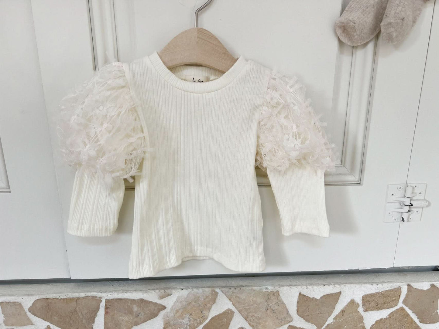 Toddler Puff Shoulder Top (6m - 5y) - 2 Colors kids outfit