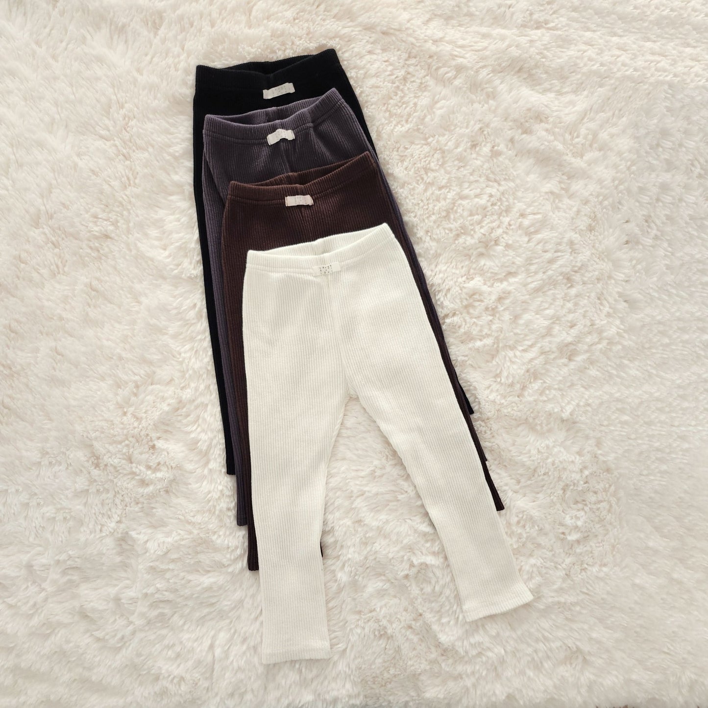 Toddler Rib - Knit Leggings (3 - 8y) - 4 Colors kids outfit