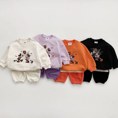Toddler Ribbed Velvet Jogger Pants(1 - 5y) - 4 Colors kids outfit