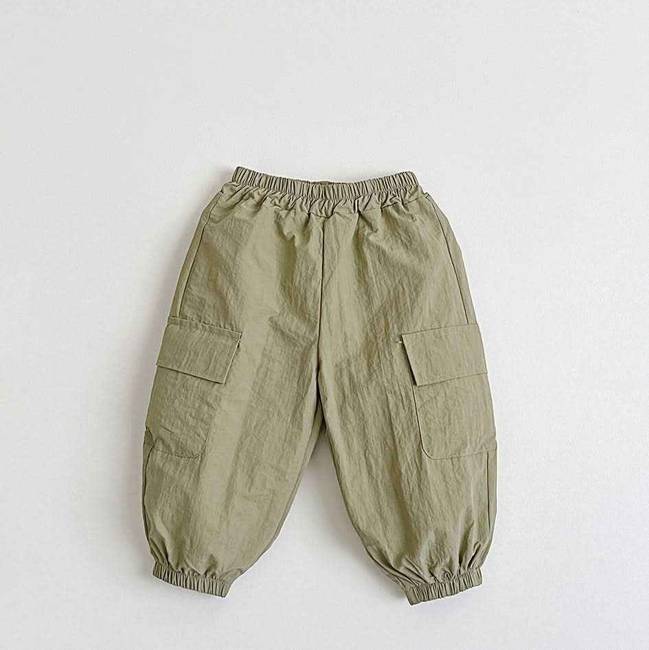 Toddler S25 Cargo Jogger Pants (1 - 10y) - 4 Colors kids outfit