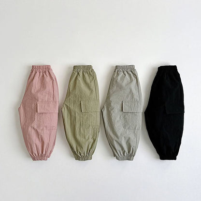 Toddler S25 Cargo Jogger Pants (1 - 10y) - 4 Colors kids outfit
