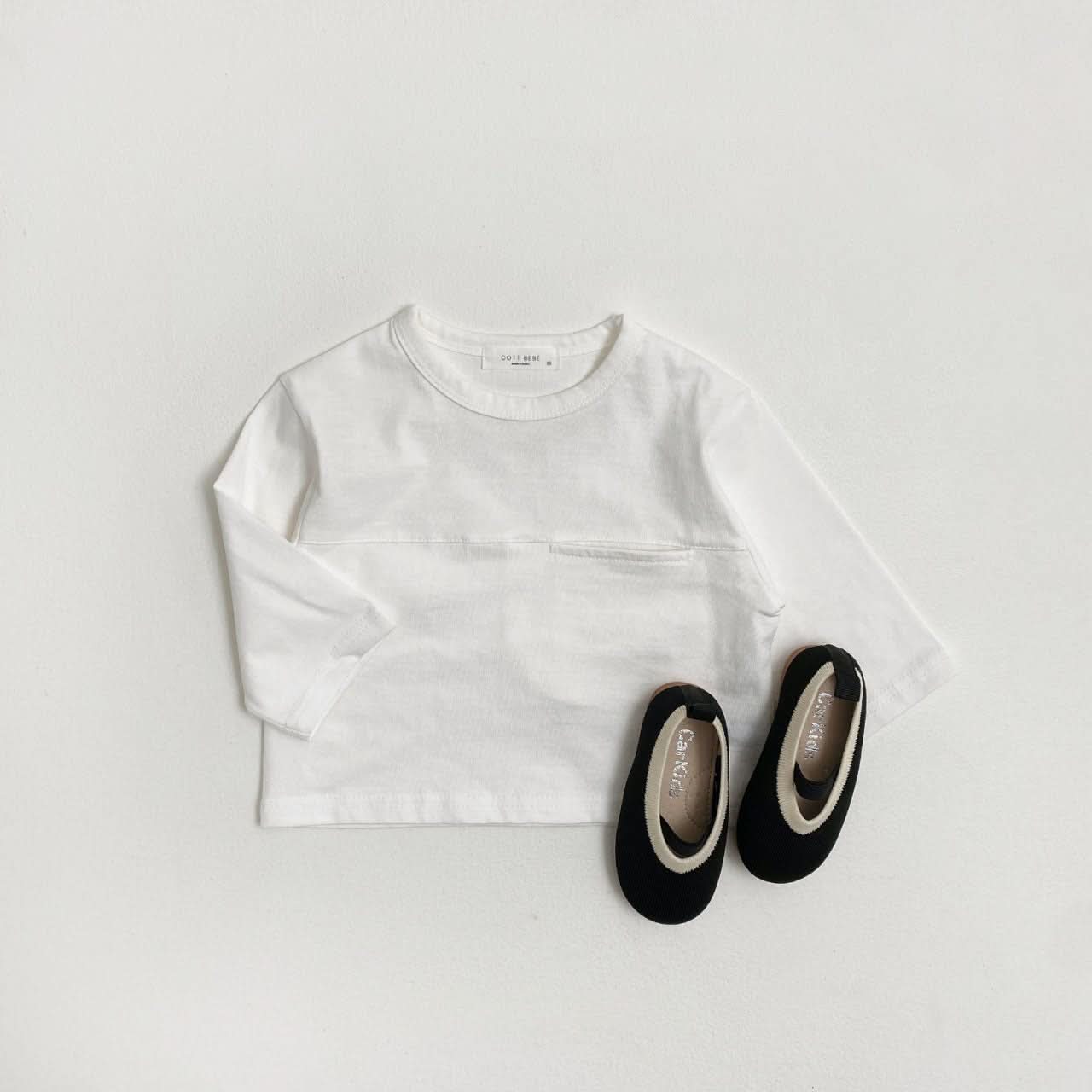 Toddler S25 Chest Pocket Top (1 - 7y) - 4 Colors kids outfit