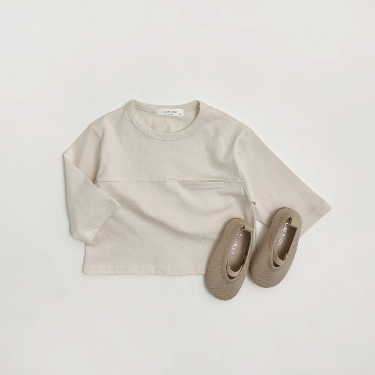 Toddler S25 Chest Pocket Top (1 - 7y) - 4 Colors kids outfit