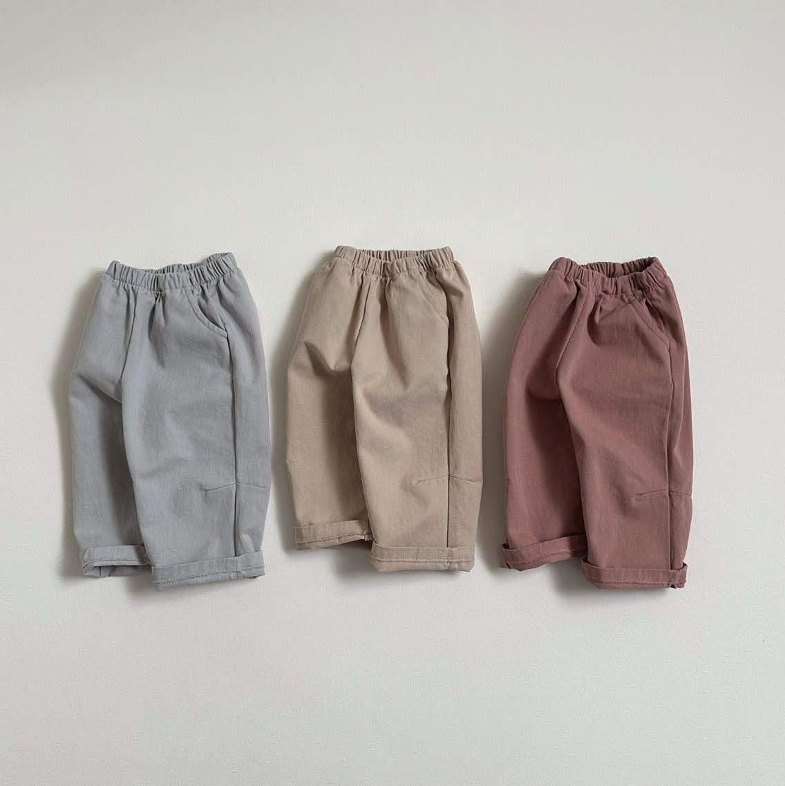 Toddler S25 Darted Pull On Pants (10m - 4y) - 3 Colors kids outfit