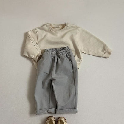 Toddler S25 Darted Pull On Pants (10m - 4y) - 3 Colors kids outfit