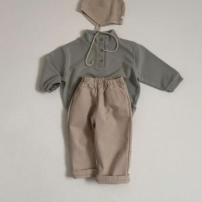 Toddler S25 Darted Pull On Pants (10m - 4y) - 3 Colors kids outfit