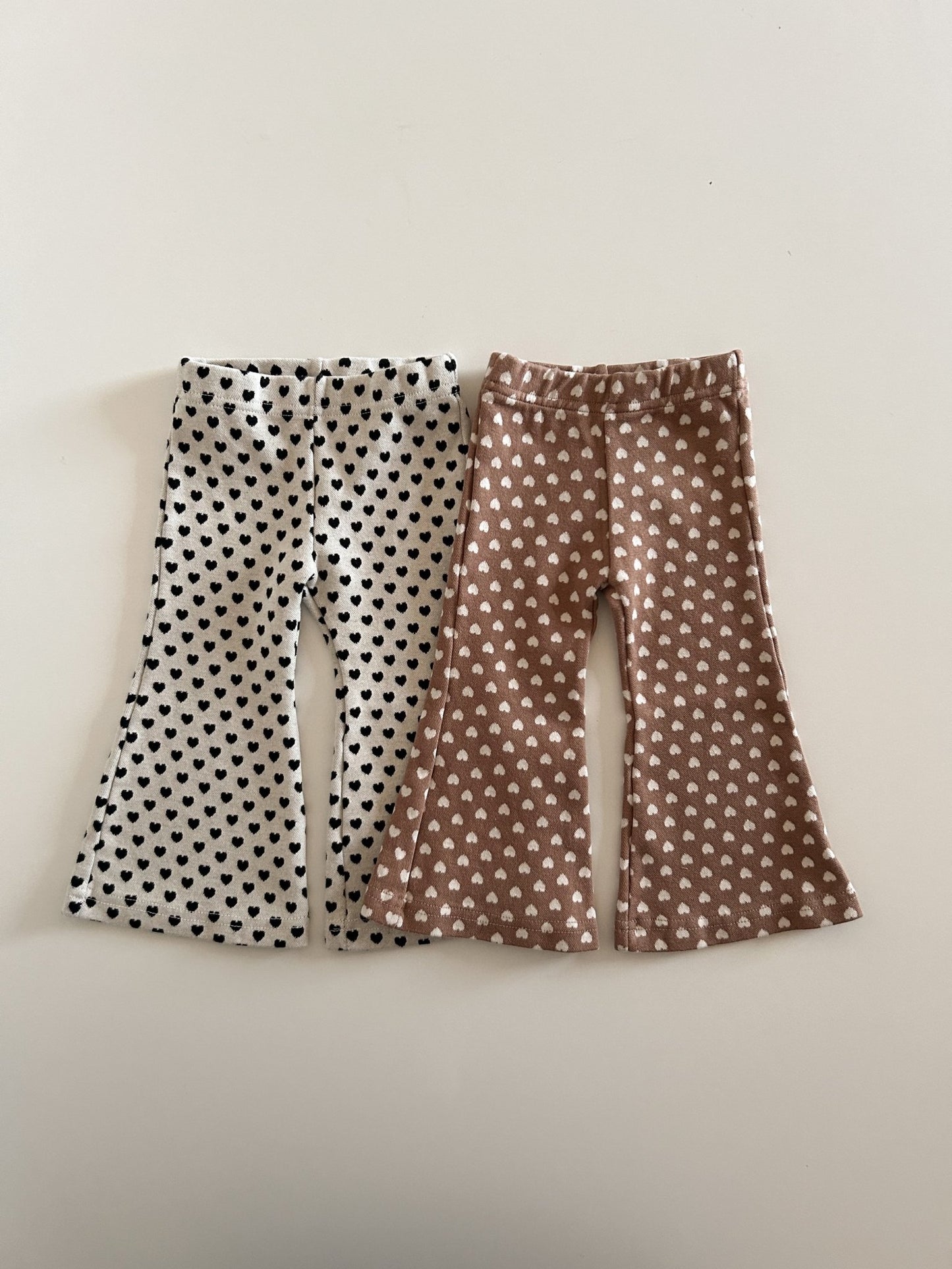 Toddler S25 Heart Flare Pants (1 - 6y) - 2 Colors kids outfit