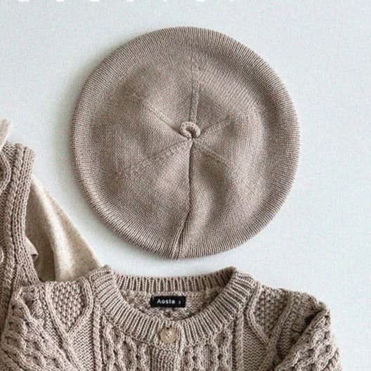 Toddler S25 Knitted Beret (5m - 4y) - 4 Colors kids outfit