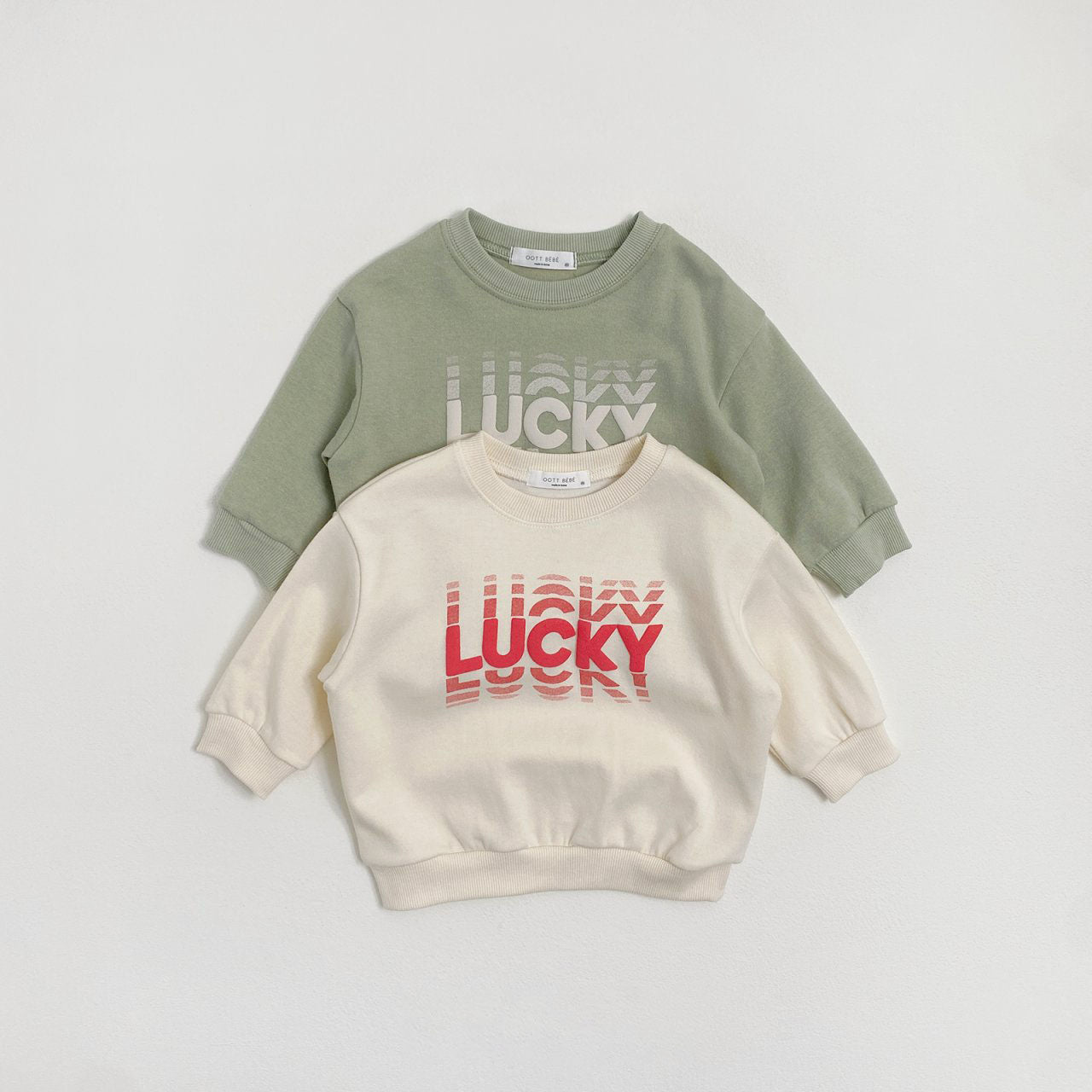 Toddler S25 'Lucky' Sweatshirt (1 - 7y) - 2 Colors kids outfit