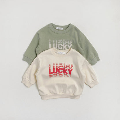 Toddler S25 'Lucky' Sweatshirt (1 - 7y) - 2 Colors kids outfit