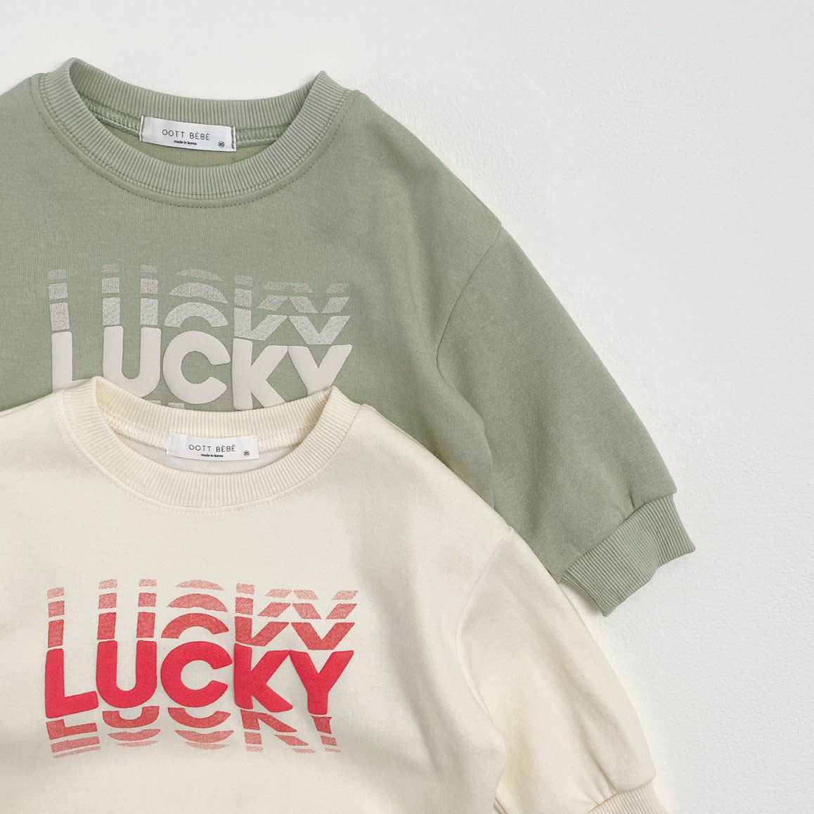 Toddler S25 'Lucky' Sweatshirt (1 - 7y) - 2 Colors kids outfit