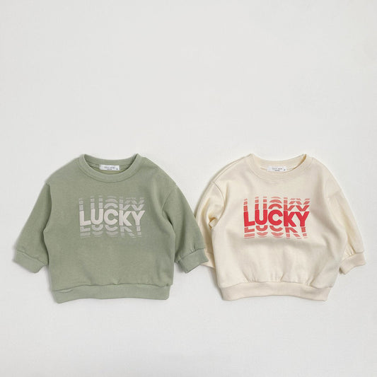 Toddler S25 'Lucky' Sweatshirt (1 - 7y) - 2 Colors kids outfit