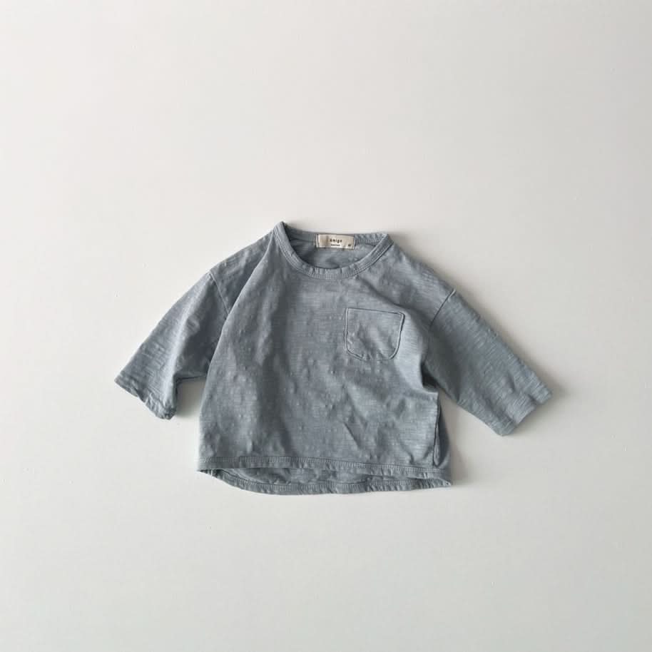 Toddler S25 Slub Cotton Long Sleeve Top (1 - 6y) - 5 Colors kids outfit